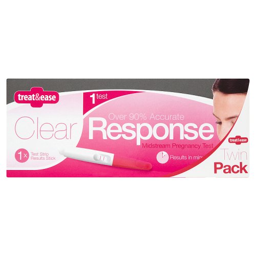 Treat & Ease Pregnancy Test 2s pack shot
