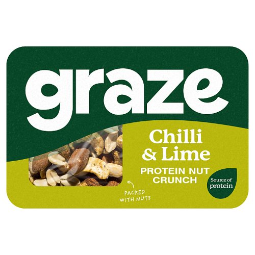 Graze Punchy Protein Punnet 38g pack shot