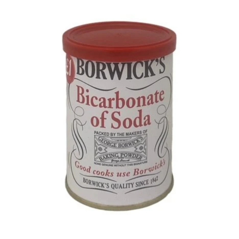 Borwick's Bicarbonate of Soda 100g PM £1 pack shot