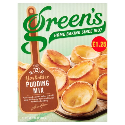 Greens Batter Mix PM £1.25 125g pack shot
