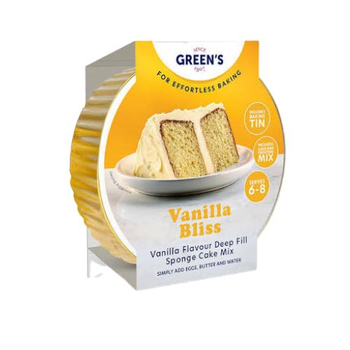 Greens Vanilla Bliss 410g pack shot