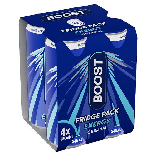 Boost Energy Original 4pk (4 x 250ml) pack shot