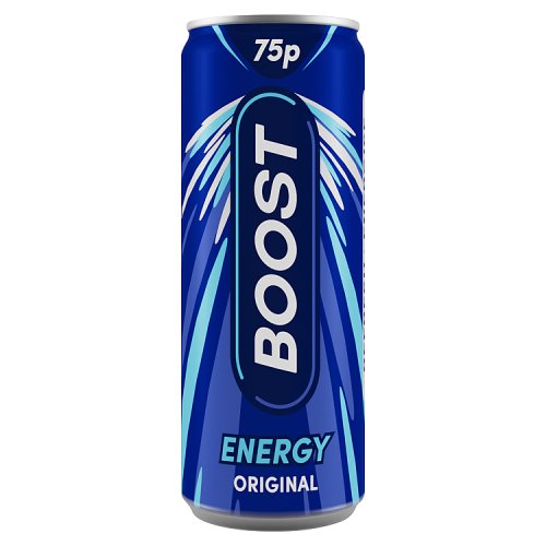 Boost Energy Original PM 75p 250ml pack shot