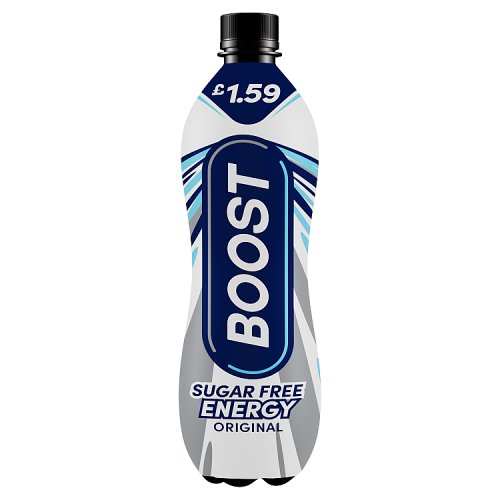 Boost Energy Sugar Free PM £1.59 1Ltr pack shot