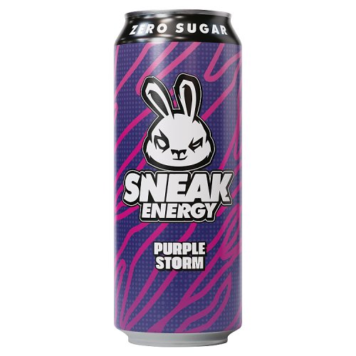 Sneak Energy Purple Storm 500ml pack shot