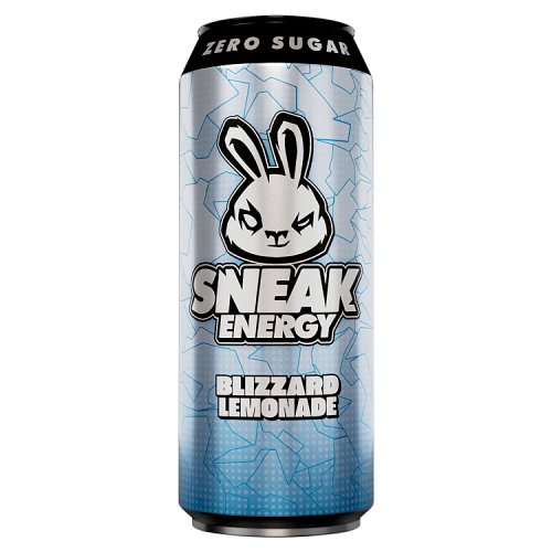 Sneak Energy Blizzard Lemonade 500ml pack shot