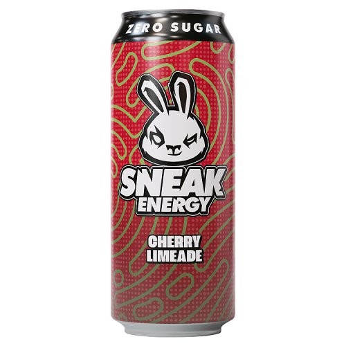 Sneak Energy Cherry Limeade 500ml pack shot