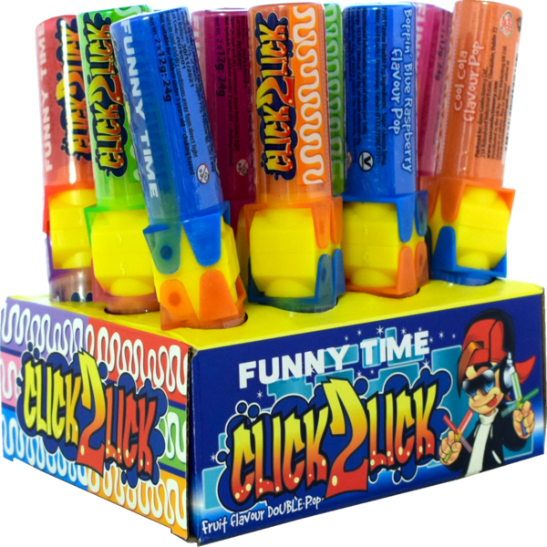 Candy Castle Crew Funny Time Click 2 Lick 24g pack shot