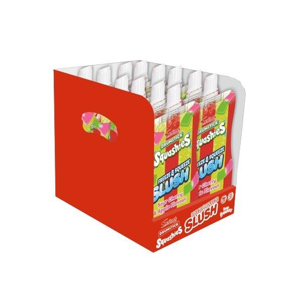 Swizzels Drumsticks Slush Pouch Apple & Cherry 250g pack shot