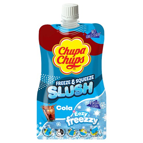 Chupa Chups Slush Pouch Cola 250g pack shot