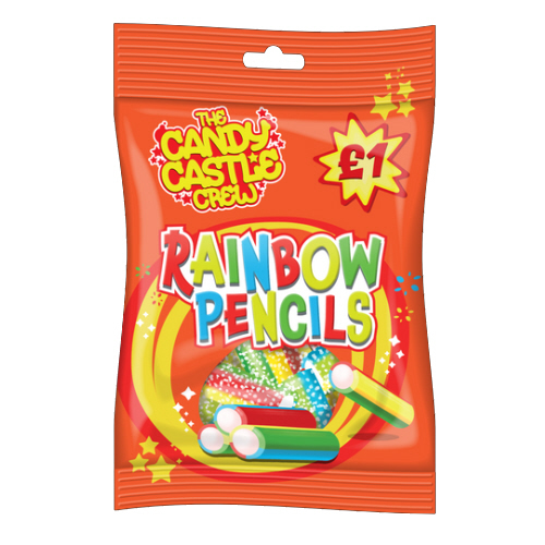 Candy Castle Crew Fizzy Pencils PM £1 90g pack shot