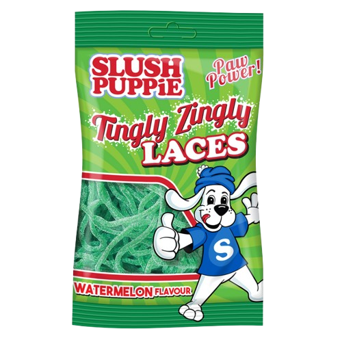 Slush Puppie Laces Watermelon 120g pack shot