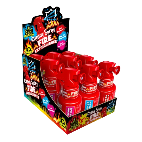 Candy Castle Crew Fire Extinquisher Spray PM £1.25 50ml pack shot