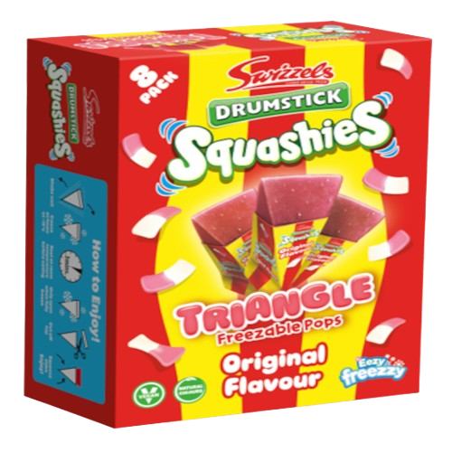 Swizzels Squashies Triangles 8pk pack shot