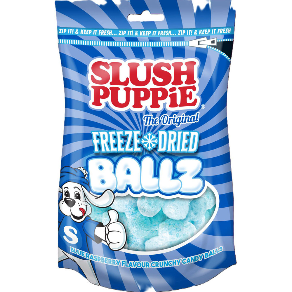 Slush Puppie Freeze Dried Balls 35g pack shot