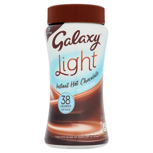Galaxy Instant Hot Chocolate Light Jar 180g pack shot