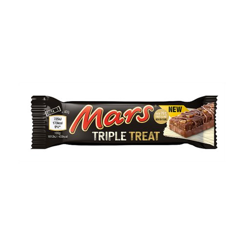 Mars Triple Treat Fruit & Nut 40g pack shot