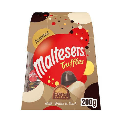 Maltesers Assorted Truffles Gift Box 200g pack shot