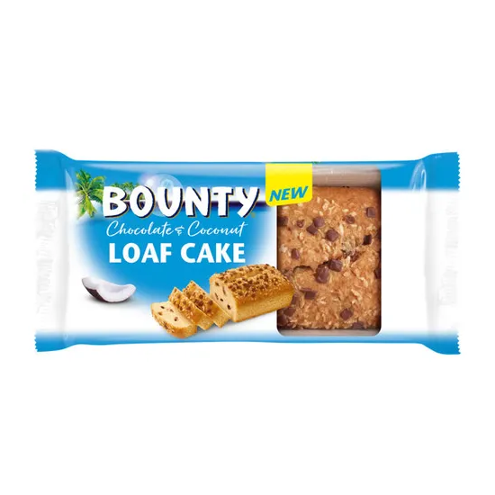 Bounty Loaf Cake 195g pack shot