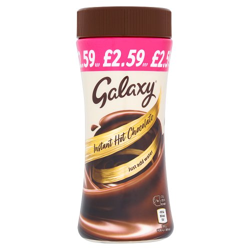 Galaxy Instant Hot Chocolate PMP 250g pack shot