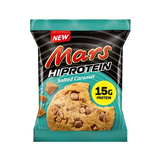 Mars Hi-Protein Cookies Salted Caramel 60g pack shot