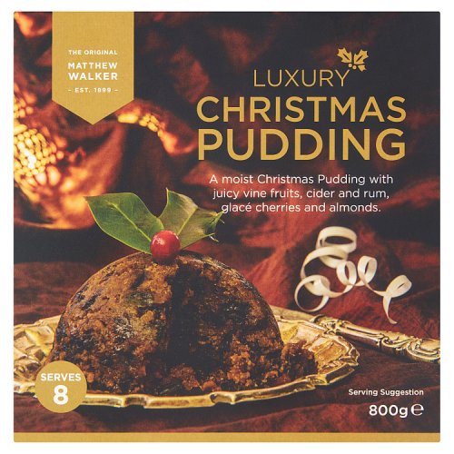 Matthew Walker Luxury Christmas Pudding 400g pack shot