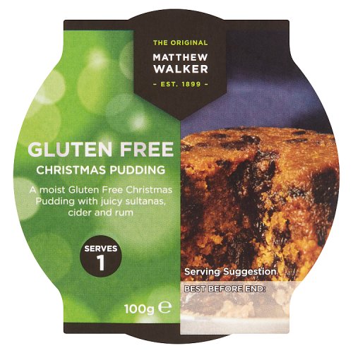 Matthew Walker Gluten Free Christmas Pudding 100g pack shot