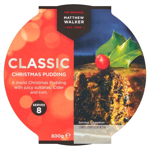 Matthew Walker Classic Christmas Pudding (Vegan) 400g pack shot