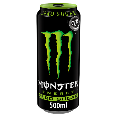 Monster Energy Lando Norris Zero Sugar PM £1.65 500ml pack shot