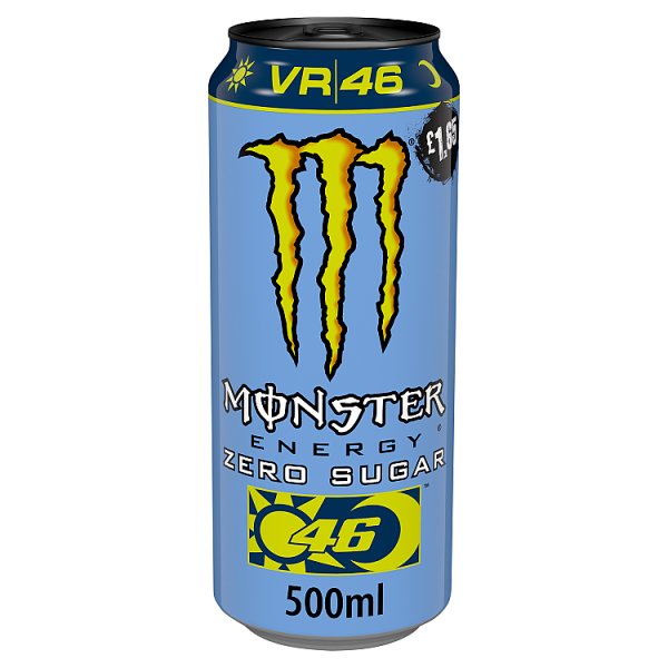 Monster Energy Rossi Zero PM £1.65 500ml pack shot