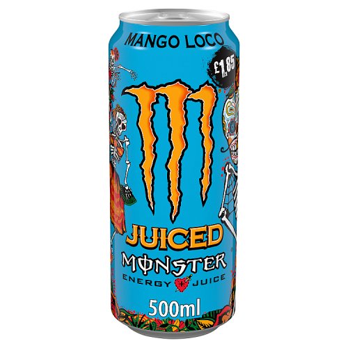 Monster Energy Juiced Mango Loco 500ml PMP pack shot