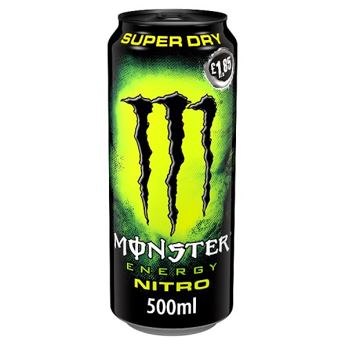 Monster Energy Nitro Super Dry 500ml PMP pack shot