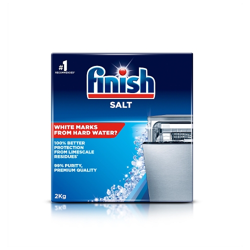 Finish Dishwasher Salt 2kg pack shot