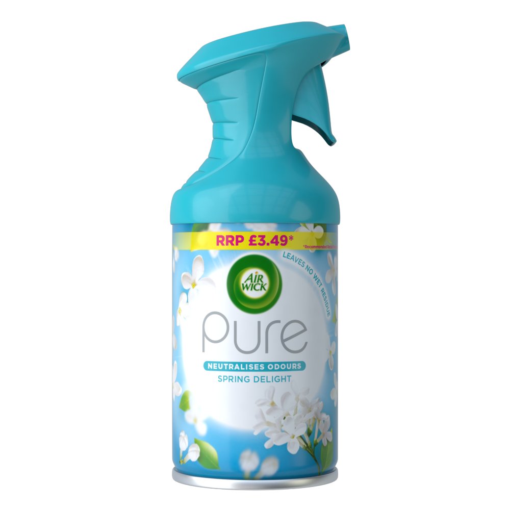 Airwick Pure Air Freshener Spring Delight 250ml PMP pack shot