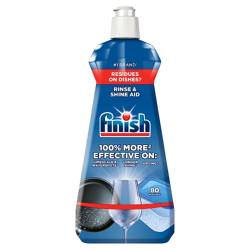 Finish Shine & Dry Regular Rinse Aid 400ml pack shot