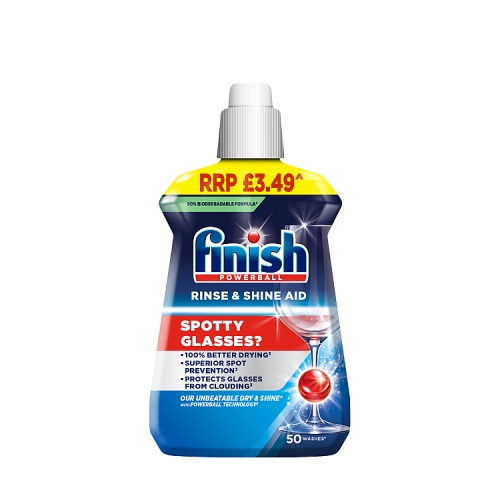 Finish Rinse Aid Regular 250ml PMP pack shot