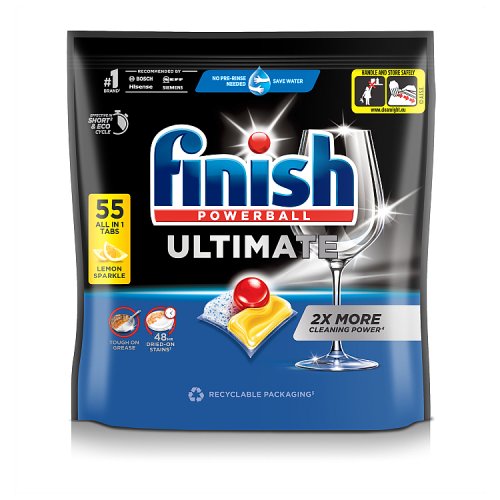 Finish Ultimate All in One Lemon Tablets 709.5g pack shot