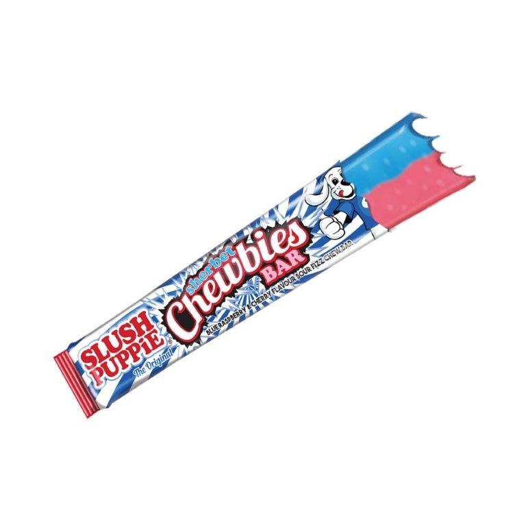 Slush Puppie Chewbies Bar Blue Rasp & Cherry 25g pack shot