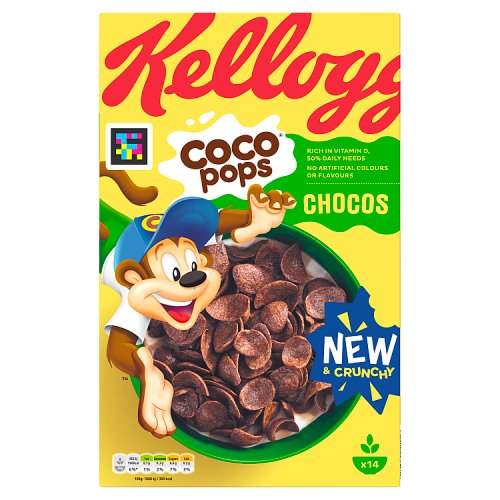 Kelloggs Coco Pops Chocos 430g pack shot