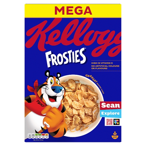 Kelloggs Frosties 925g pack shot