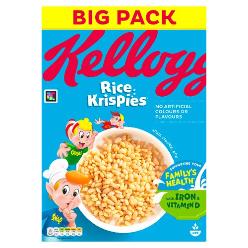 Kelloggs Rice Krispies 660g pack shot