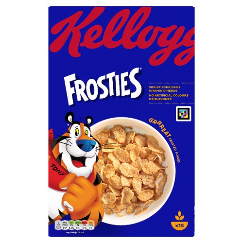 Kelloggs Frosties 470g pack shot