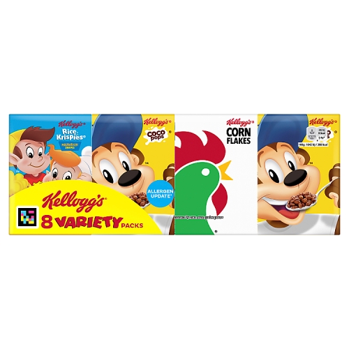 Kelloggs Variety 8pk 196g pack shot