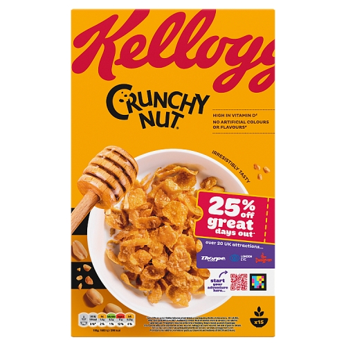 Kelloggs Crunchy Nut 460g pack shot
