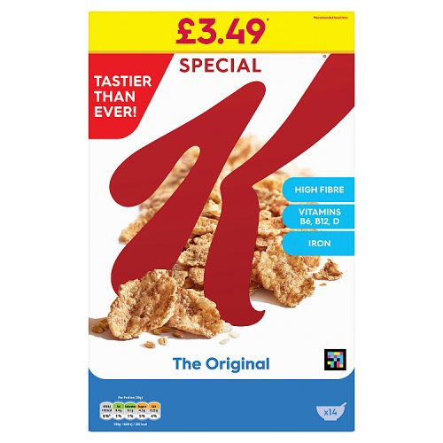 Kelloggs Special K PM £3.49 440g pack shot