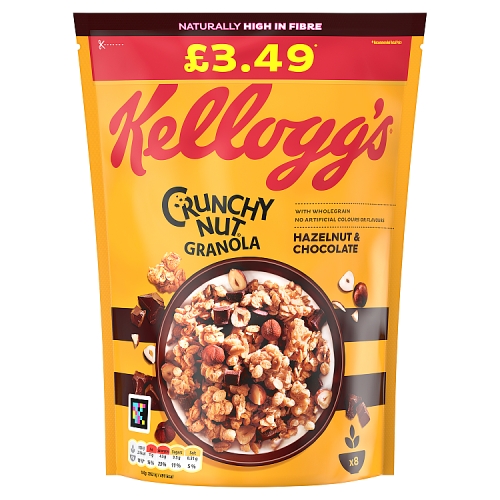 Kelloggs Crunchy Nut Granola PM £3.49 380g pack shot