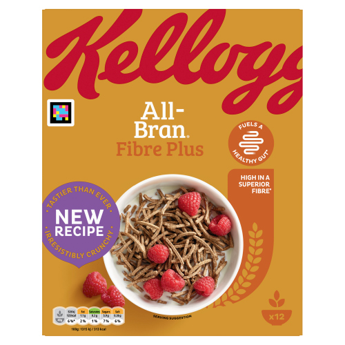 Kelloggs All Bran 500g pack shot