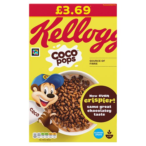 Kelloggs Coco Pops PM 3.69 420G pack shot