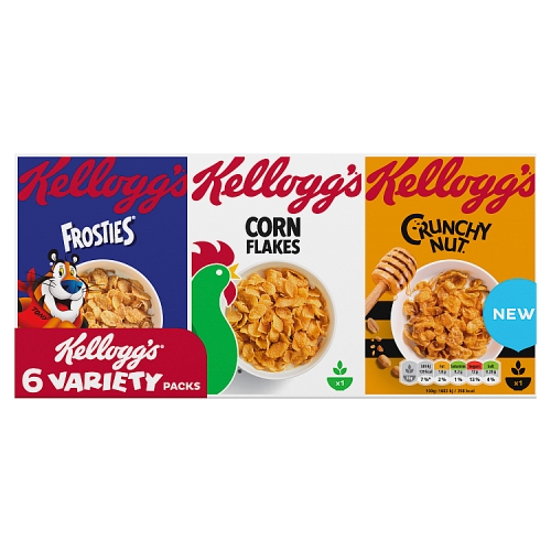 Kelloggs Adult Variety Pack 180g pack shot