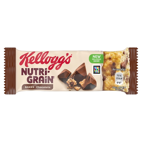 Nutri Grain Bakes Chocolate 45g pack shot